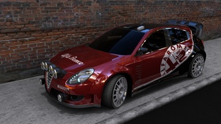 Alfa Romeo 3D renders
