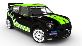 MINI WRC Atkinson 3D renders