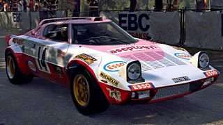 Lancia Stratos Aseptogyl livery for Dirt Rally 2.0
