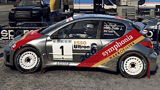 Peugeot 206 WRC Symphonia livery