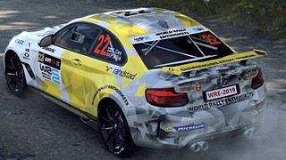 BMW M2 WRE livery for Dirt Rally 2.0