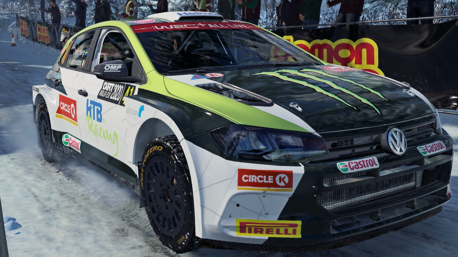 Oliver Solberg Polo R5 skin for Dirt Rally 2.0