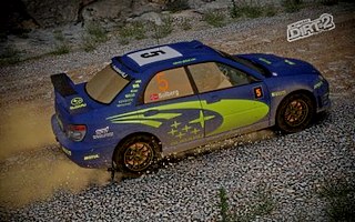 Solberg Subaru skin for DiRT 2